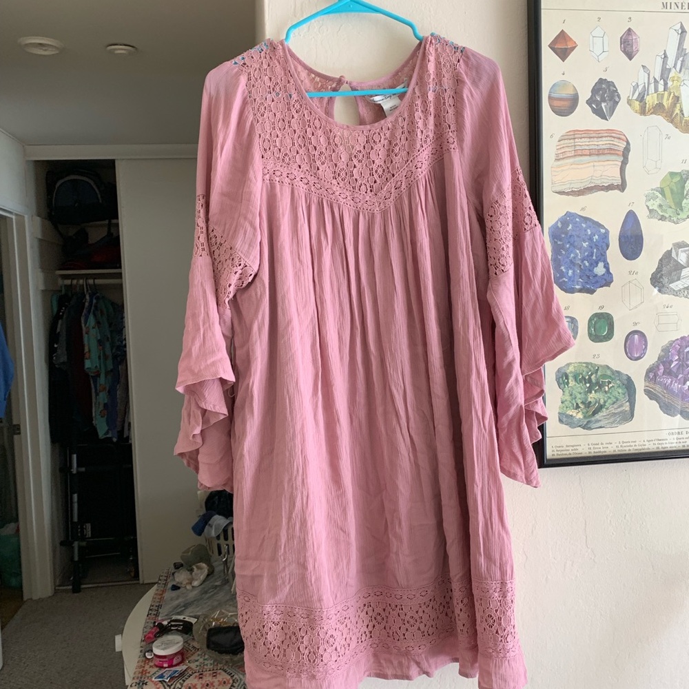 Fall Bell Sleeve Dress